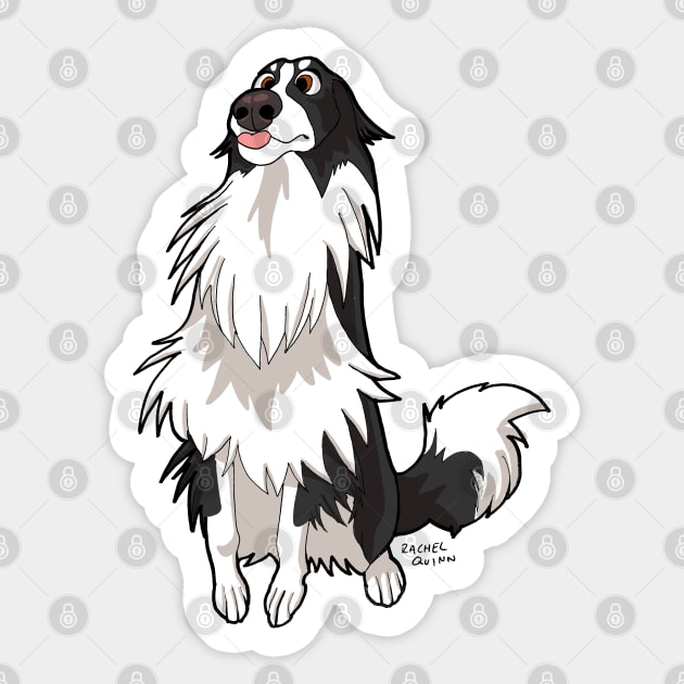 Silken Windhound Sticker by ApolloOfTheStars